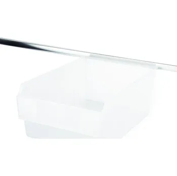 Úložný box BOX kontejner na Slatwall 14x22x8cm mléčný