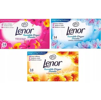 Aviváž Ubrousky do pračky Lenor s vůní moře 34 ks