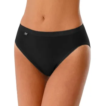 Dámská móda Klasické kalhotky Sloggi Basic+, sada 3+1 zdarma sada černá 40