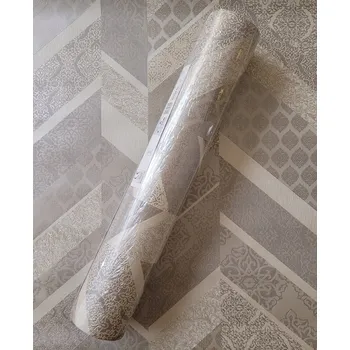 Fototapeta Tapeta ELEGANTNÍ ŠIKMÉ PRUHY ORNAMENTY BEZ NAPOJOVÁNÍ VZORU