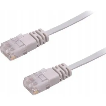 Síťový kabel MicroConnect U/UTP CAT6 5M Šedý Plochý Kabel