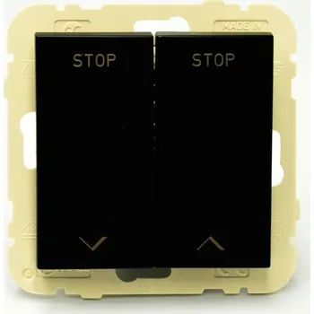 vypínač Žaluziový vypínač Klasický Efapel černý 90290KWPM