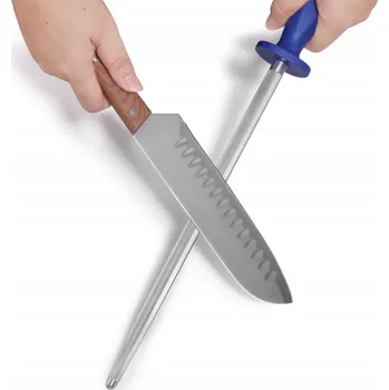 Brousek na nože z tvrdé oceli, ruční brousek na ostření