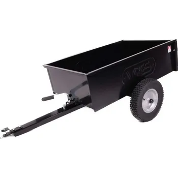 Zahradní vozík TDKL Vozík za traktor - ČERNÁ