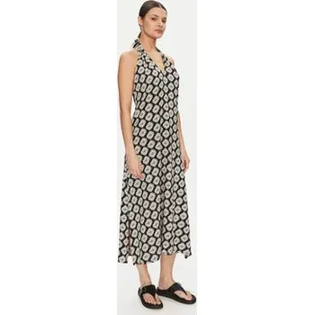 Dámské šaty Banana Moon Plážové šaty Mara Sarong Černá Relaxed Fit M