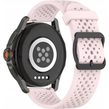 Řemínek na hodinky Univerzální růžový řemínek Polax 22 mm