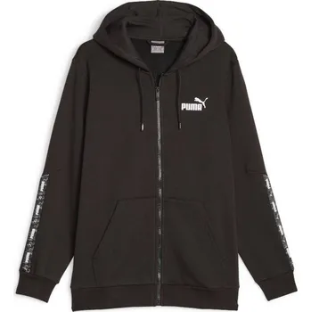 Pánská mikina Pánská mikina Puma ESS Tape Camo Full Zip Černá L