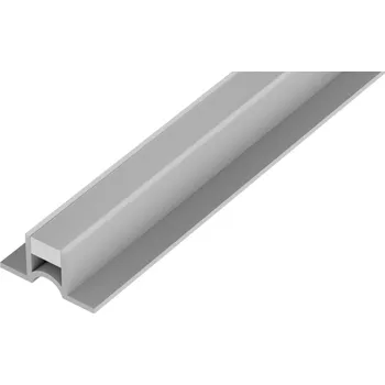 ukončovací lišta ACARA DL5 dilatační lišta krátká základna, PVC šedá, 12,5 mm, 2,5 m AAPD 1238-K