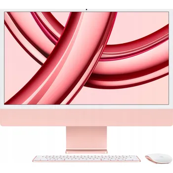 Stolní počítač Počítač APPLE iMac 24 4k 23.5" Retina M3 10R GPU 8GB/256GB macOS