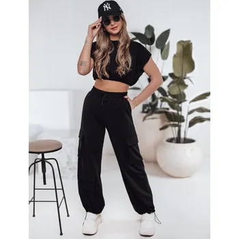 Dámská černá volnočasová souprava CHICBASE AY1121 Velikost: S