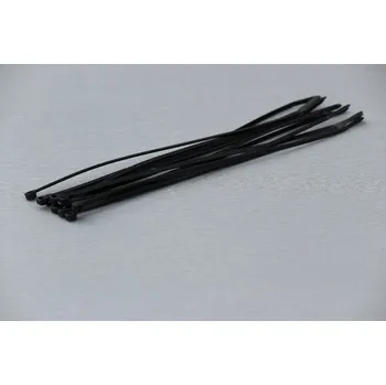 Organizace kabelů Stahovací páska, 3.6 mm, 250 mm, černá