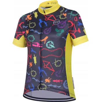 cyklistický dres Madani: Pánské cyklistické tričko SPARE PARTS, vel. S