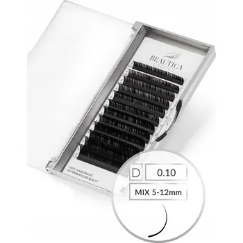 Péče o řasy a obočí Řasy Classic Mink Eyelash D 0.10mm 8mm Beautica