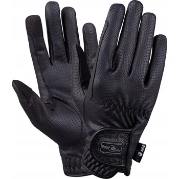 Vybavení pro jezdce Jezdecké rukavice Fair play glam černé vel. M