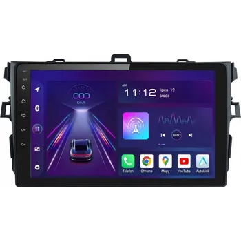 Autorádio 2DIN AUTORÁDIO S NAVIGACÍ ANDROID TOYOTA COROLLA 10" 8/256 GB DSP CARPLAY LTE