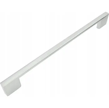 Nábytkové kování Nábytková úchytka klasická stříbrná matná 22 x 0,9 x 2,7 cm