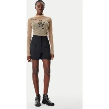 Pánské kraťasy Patrizia Pepe Šortky z materiálu 8P0697/A545-K103 Černá Regular Fit 44