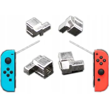 Herní příslušenství 2x KOVOVÉ ZÁPADKY ZÁMEK JOY-CON NINTENDO SWITCH