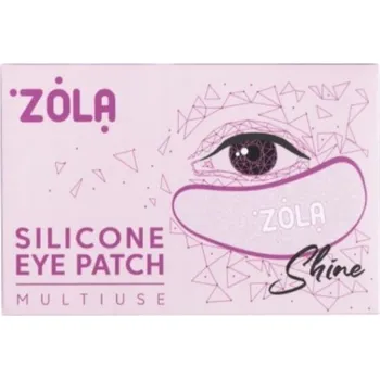 Péče o oční okolí Silikonové Náplasti pod oči Zola ( 1 pár ), růžové