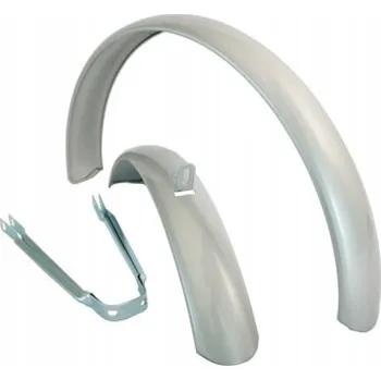 Blatník na kolo Blatníky na kolo Curana ATB 22" stříbrné