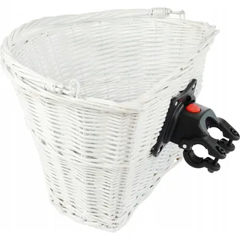 Košík na láhev Přední košík na kolo sportown click odnímatelný bílý