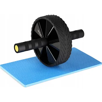 Jednoduché kolečko na cvičení 4FIZJO 28 cm x 17,5 cm, černo-žluté