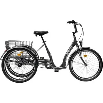 Městské kolo Liberty Comfy 3spd 24" antracit 2025 16"