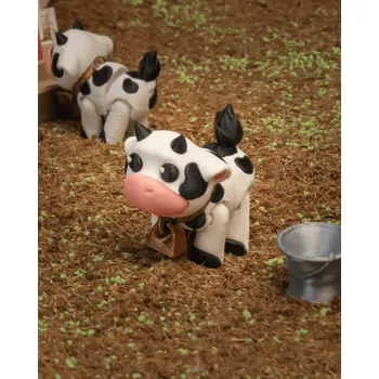 Malé zvířátka z farmy - Kravička