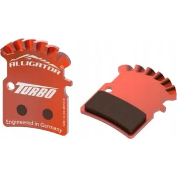 Brzda na kolo Destičky kotoučových brzd Alligator DBP18TB polokovové s chladičem