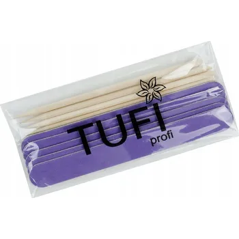 Jednorázová sada TUFI profi PREMIUM: pilník (rašple) 180/240 a pomerančová dřívka