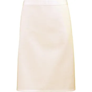 Premier Workwear Pracovní zástěra středně dlouhá PR151 Natural -ca. Pantone 1205 70 x 50 cm