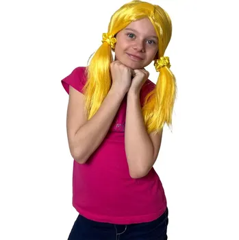 Karnevalová paruka Paruka Lollipopz – Žlutá