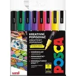 Posca sada popisovačů PC-3M, 0,9 - 1,3 mm, základní barvy (8 ks)