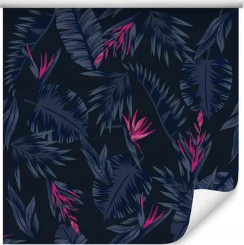 Fototapeta Tapeta do kanceláře TROPICKÉ listy květiny příroda