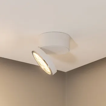 Lampička Stropní bodové svítidlo BEGA LED 51312.1, bílé, kovové DALI otočné bílá LED 13,2 W celkem - Doprava zdarma