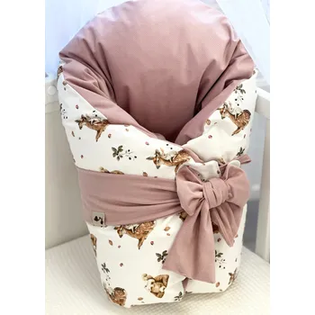 Zavinovačka Péřová zavinovačka - malinová se zvířátky