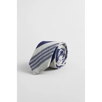 Kravata KRAVATA GANT STRIPED SILK TIE CLASSIC BLUE