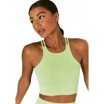 Podprsenka BO+TEE SPORTOVNÍ TOP ŽEBROVANÝ FIALOVÝ XL 0A9F4_D*