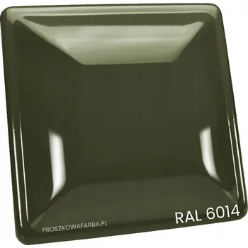 barva na zeď BARVA RAL 6014 Polyesterová Olivově Žlutá MATNÁ 1 kg