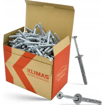 Vrták Hmoždinky pro rychlou montáž s límcem 5x50mm 200 ks Wkręt-met