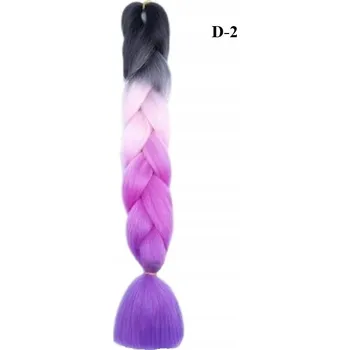 Příčesek Syntetické vlasy ombre pro zaplétání copánků | VARIANT: D-2
