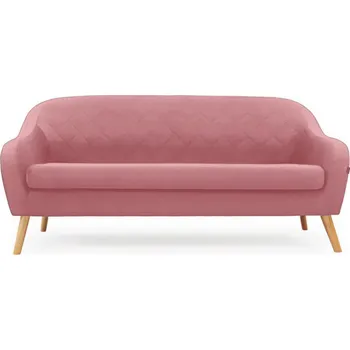 Pohovka Textilomanie CORANTI VELVET Růžová