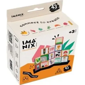 ostatní stavebnice MAGNETICKÁ STAVEBNICA IMANIX STYLE CARDS - ILUSTRÁCIE