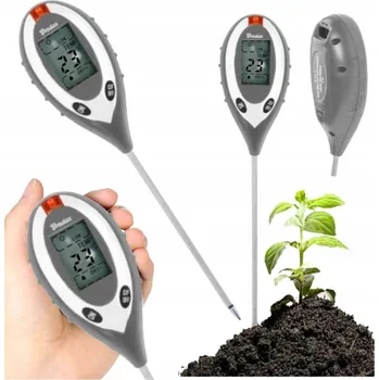 Senzor teploty a vlhkosti, Kyseloměr Bradas, měřič pH, provozní teplota pod 0 °C, displej