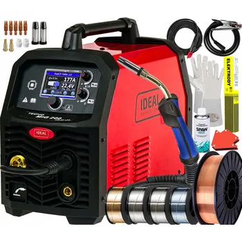 Svářečka Invertorová svářečka MIGOMAT Ideal TECNO MIG 200 PULSE Puls Synergie LCD