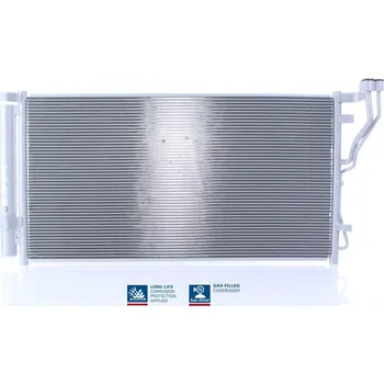 Výparník klimatizace Kondenzátor, klimatizace NISSENS 940851