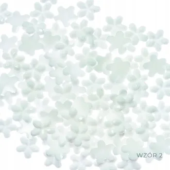 Přípravek na nehty Kytičky a perličky na nehty 3D | mix | wzór 2