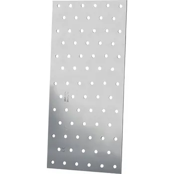 Tesařské kování Tesařský spojovací prvek plochý 120x260 mm 1 Ks. Perforovaná deska Simpson NP20
