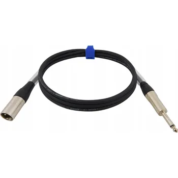 Audio kabel Kabel XLR - jack 6,3 mm Electric Sound Symetrický kabel 4 m