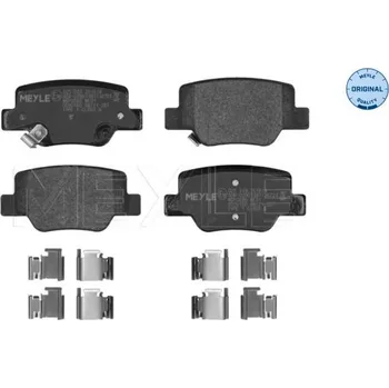 Brzdový systém Sada brzdových destiček, kotoučová brzda MEYLE 025 249 2616/W